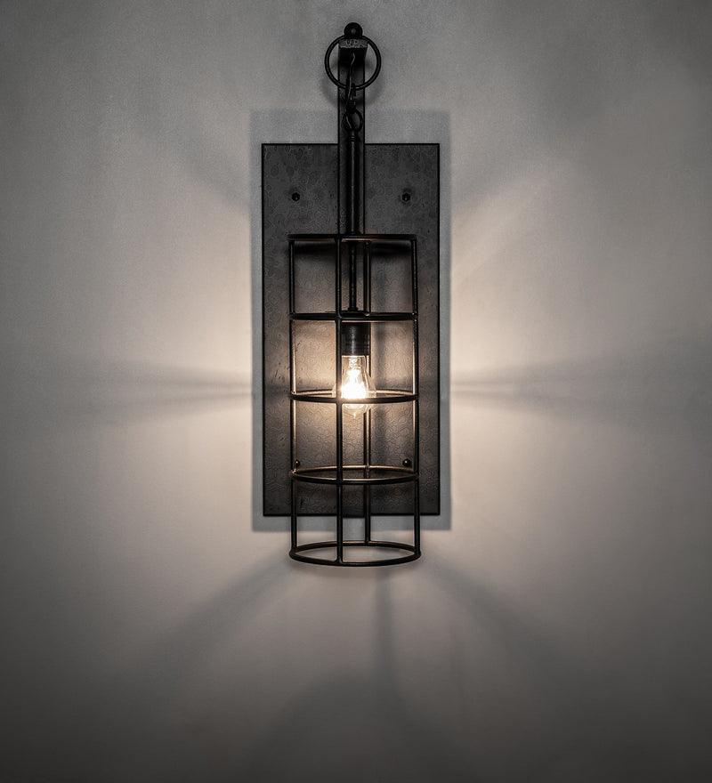 Meyda Tiffany 279425 LED Wall Sconce, Old Wrought Iron