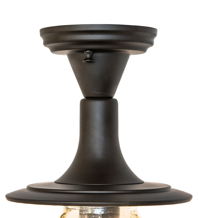 Meyda Tiffany 279430 One Light Flushmount, Oil Rubbed Bronze