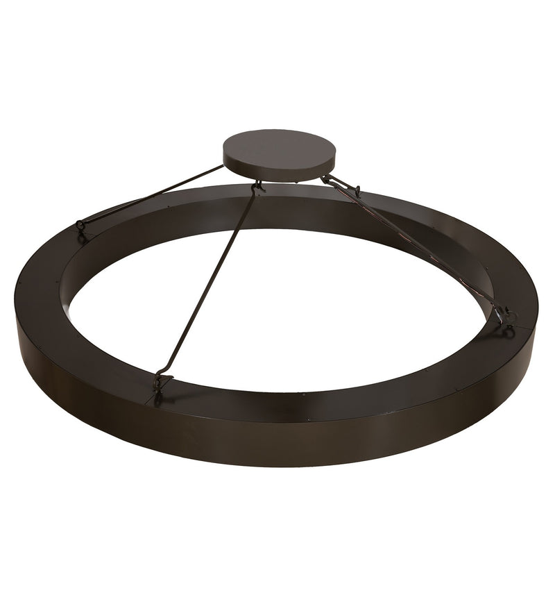 Meyda Tiffany 279671 LED Semi-Flushmount, Rail Bronze