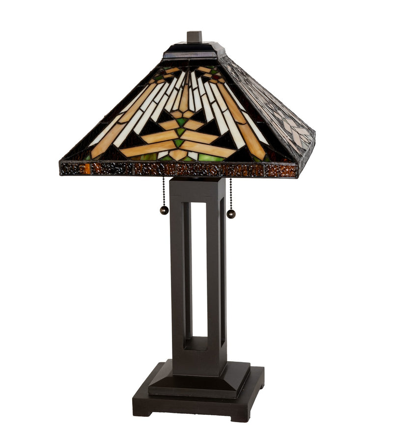 Meyda Tiffany 279996 Two Light Table Lamp