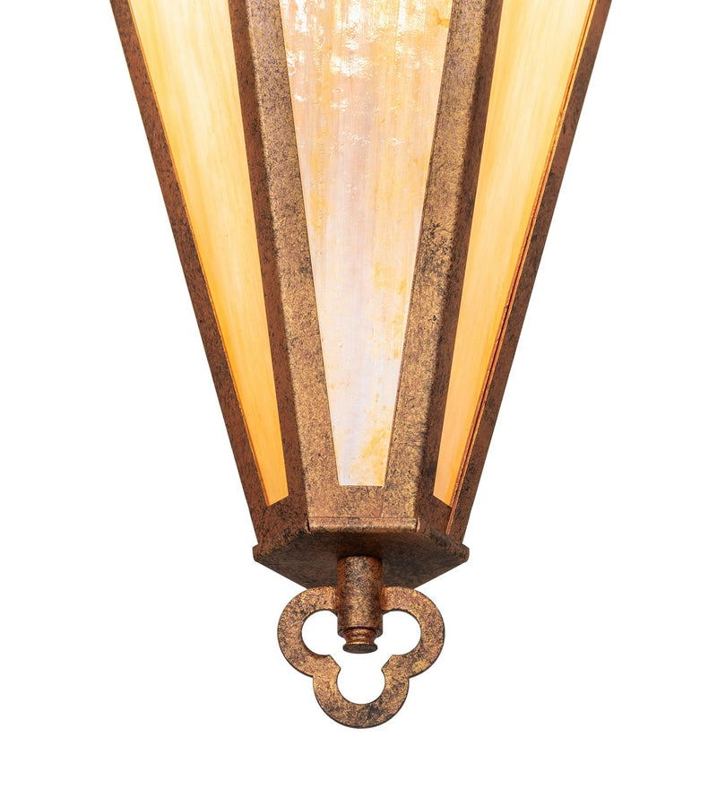 Meyda Tiffany 280750 One Light Pendant, Autumn Leaf