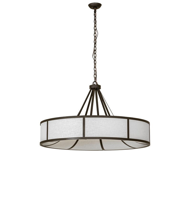 Meyda Tiffany 280779 Eight Light Pendant, Oil Rubbed Bronze