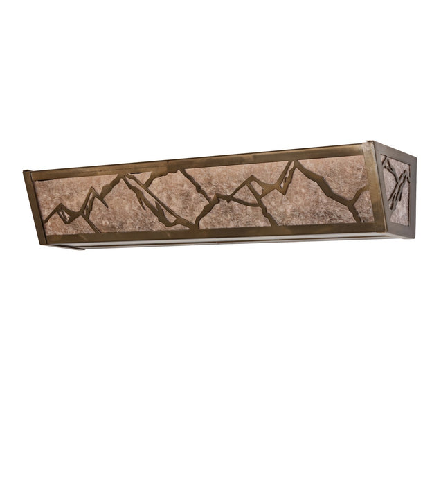 Meyda Tiffany 281033 Four Light Vanity, Antique Copper