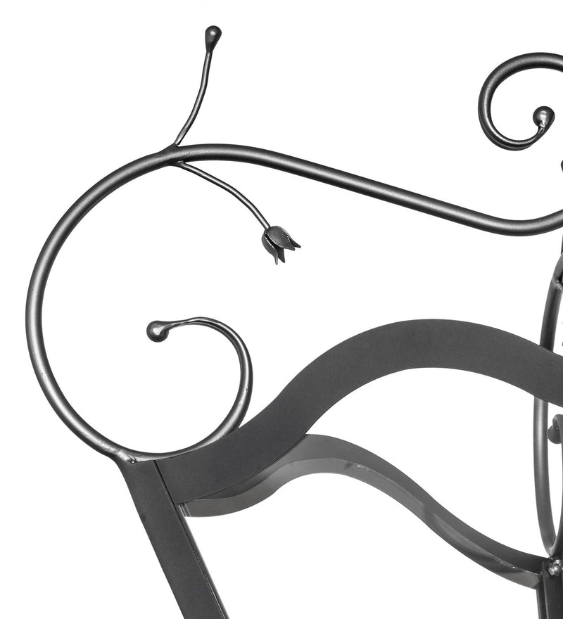 Meyda Tiffany 282054 Four Light Pendant, Wrought Iron
