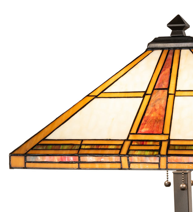 Meyda Tiffany 282185 Three Light Table Lamp
