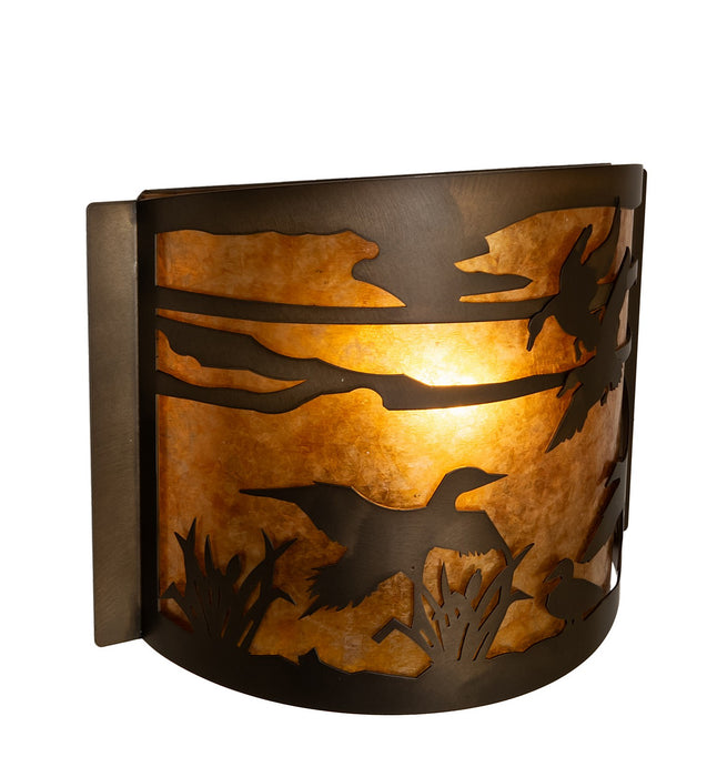 Meyda Tiffany 283136 One Light Wall Sconce, Antique Copper