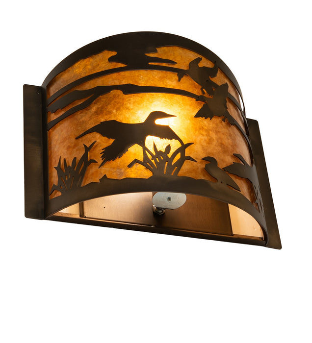 Meyda Tiffany 283136 One Light Wall Sconce, Antique Copper