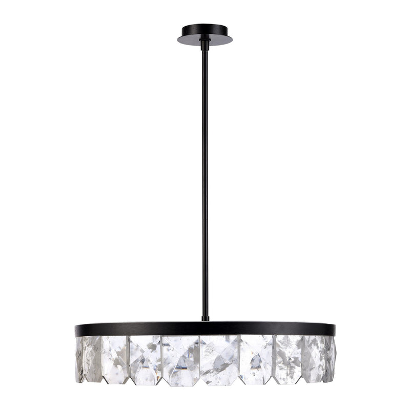Zeev Lighting CD11806-LED-32-SBB LED Chandelier, Satin Brushed Black