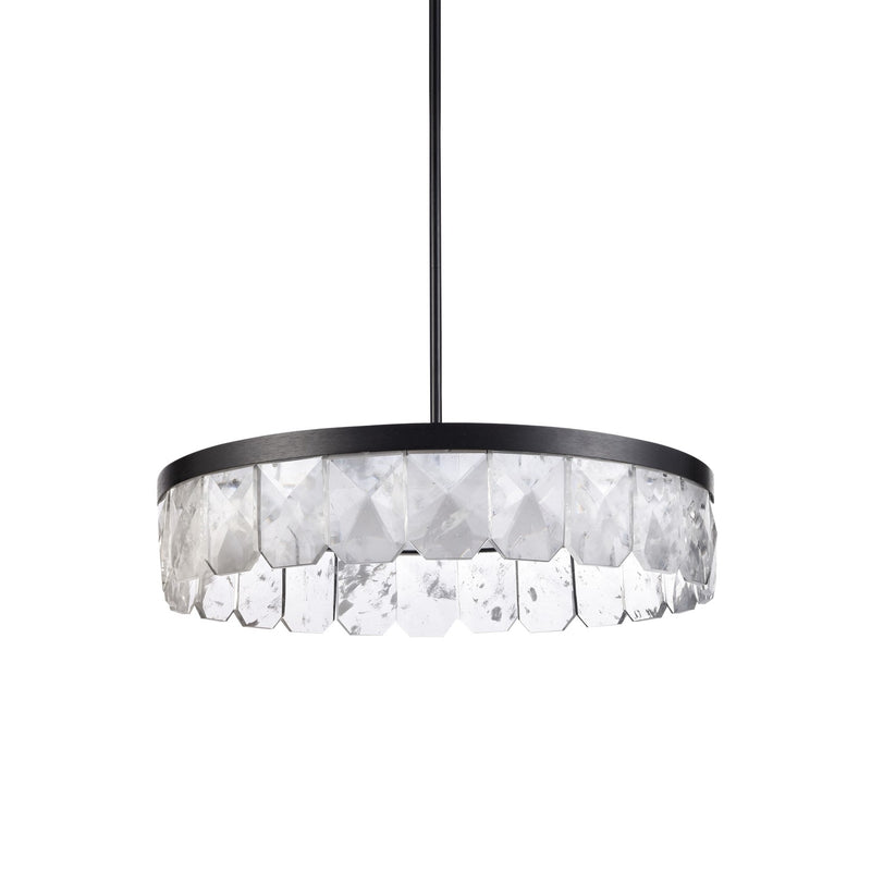 Zeev Lighting CD11806-LED-32-SBB LED Chandelier, Satin Brushed Black