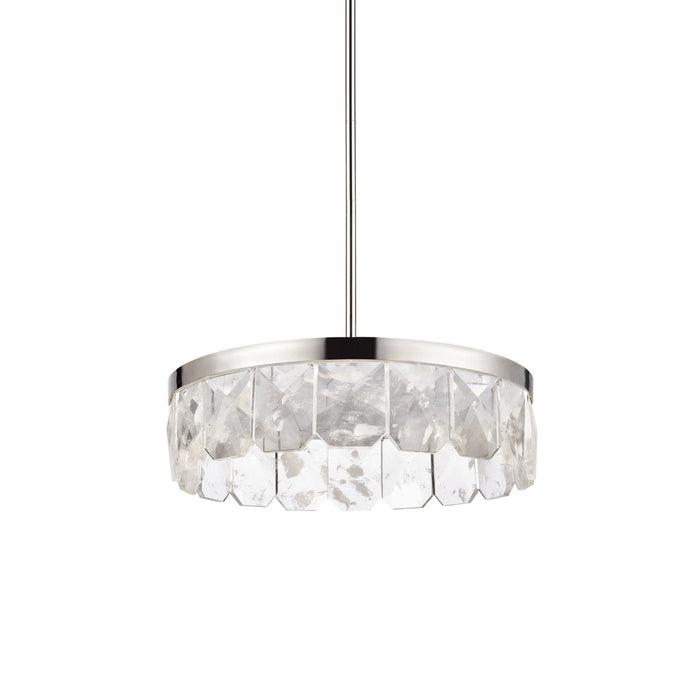 Zeev Lighting P11802-LED-24-PN LED Pendant, Polished Nickel