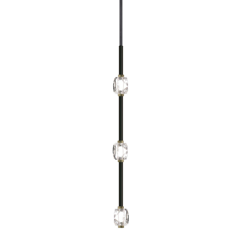 Zeev Lighting PV10809-LED-3-BX-LB LED Pendant, Oxide Black