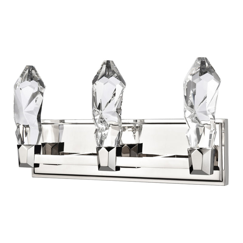 Zeev Lighting VL11432-LED-3-PN LED Vanity, Polished Nickel