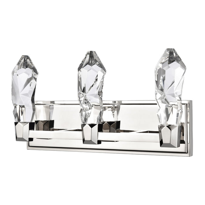 Zeev Lighting VL11432-LED-3-PN LED Vanity, Polished Nickel