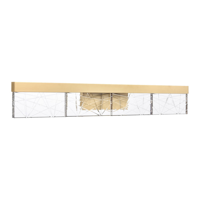 Zeev Lighting VL11507-LED-36A-AGB LED Vanity, Aged Brass