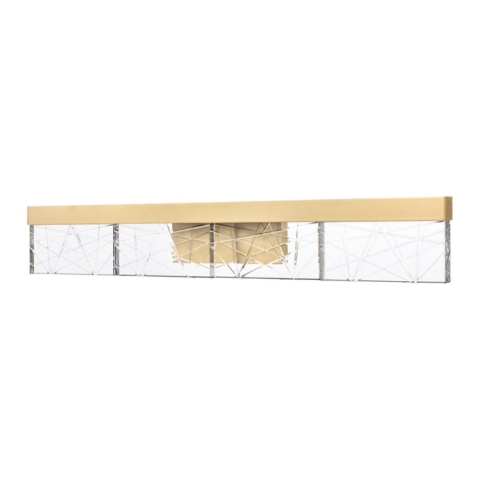 Zeev Lighting VL11507-LED-36A-AGB LED Vanity, Aged Brass