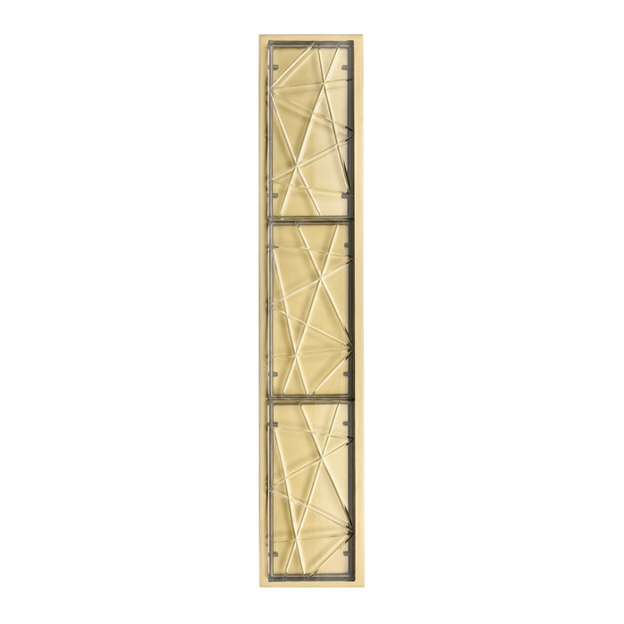 Zeev Lighting VL11510-LED-24B-AGB LED Wall Sconce, Aged Brass