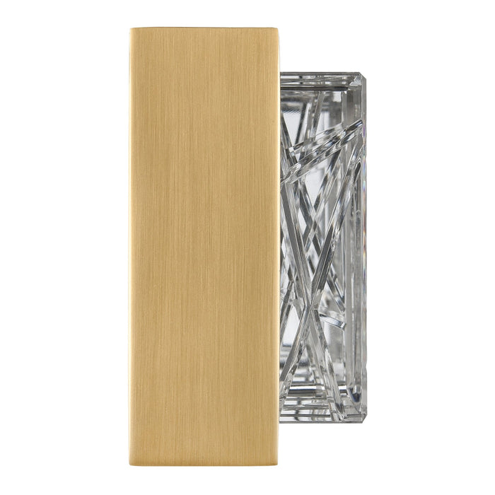 Zeev Lighting VL11510-LED-24B-AGB LED Wall Sconce, Aged Brass