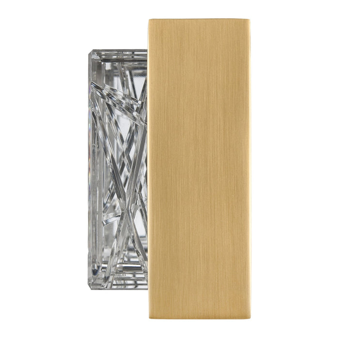 Zeev Lighting VL11510-LED-24B-AGB LED Wall Sconce, Aged Brass