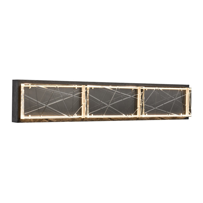 Zeev Lighting VL11512-LED-24B-SBB LED Wall Sconce, Satin Brushed Black
