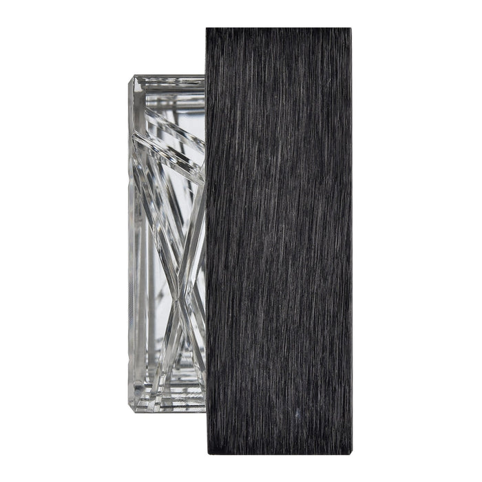Zeev Lighting VL11512-LED-24B-SBB LED Wall Sconce, Satin Brushed Black