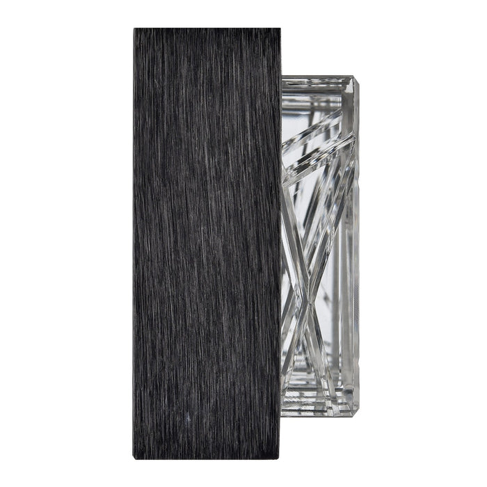 Zeev Lighting VL11512-LED-24B-SBB LED Wall Sconce, Satin Brushed Black
