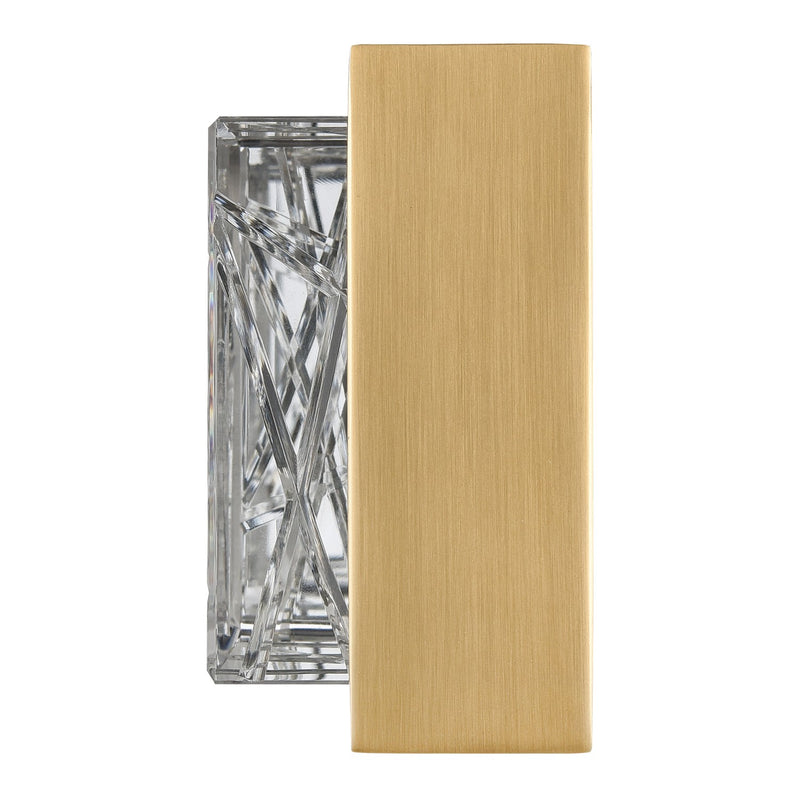 Zeev Lighting VL11513-LED-36B-AGB LED Vanity, Aged Brass