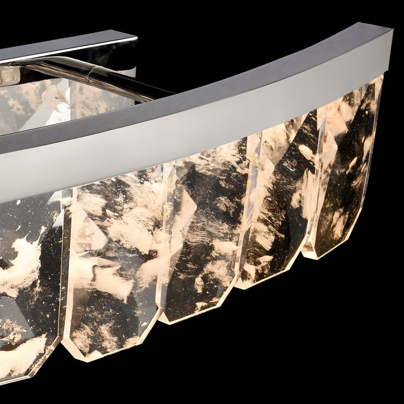 Zeev Lighting VL11817-LED-38-PN LED Vanity, Polished Nickel