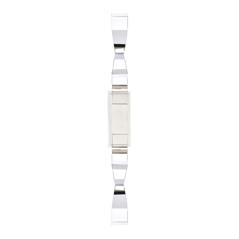 Zeev Lighting WS11319-LED-2-2x2-PN LED Wall Sconce, Polished Nickel