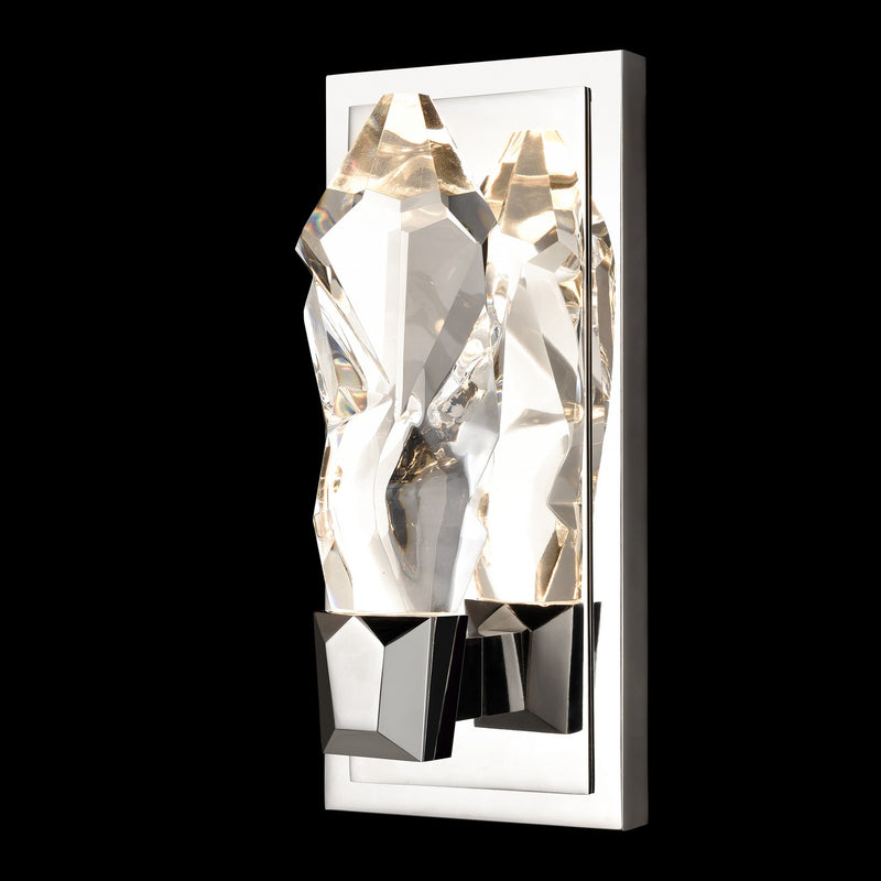 Zeev Lighting WS11407-LED-1-PN LED Wall Sconce, Polished Nickel