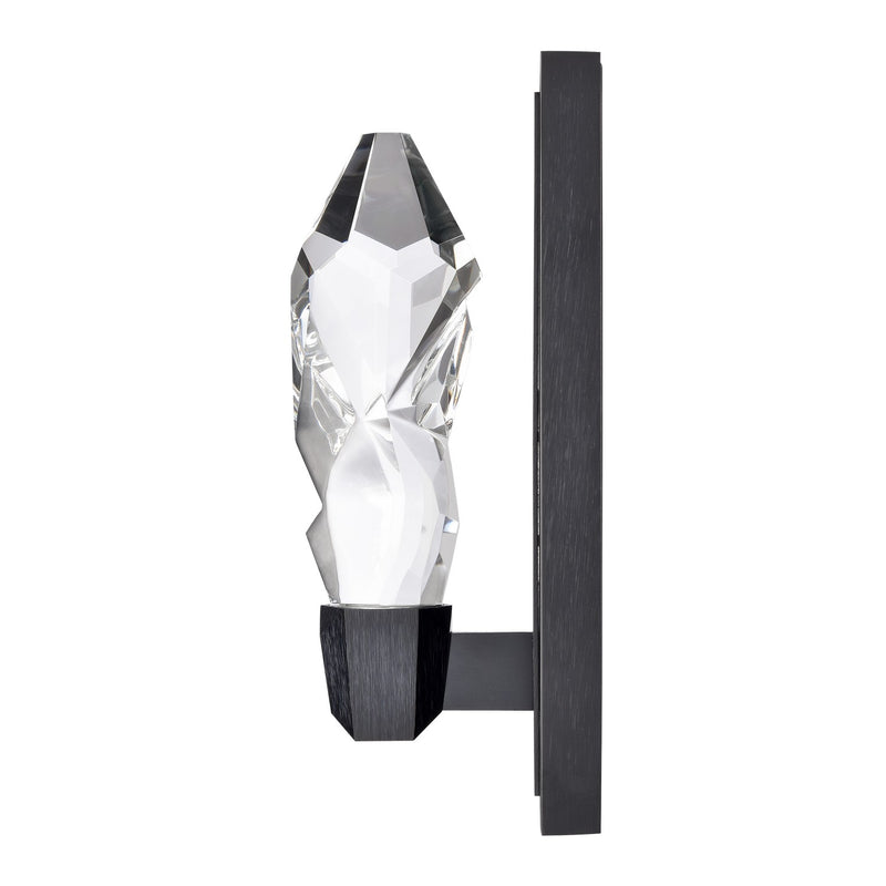 Zeev Lighting WS11408-LED-1-SBB LED Wall Sconce, Satin Brushed Black