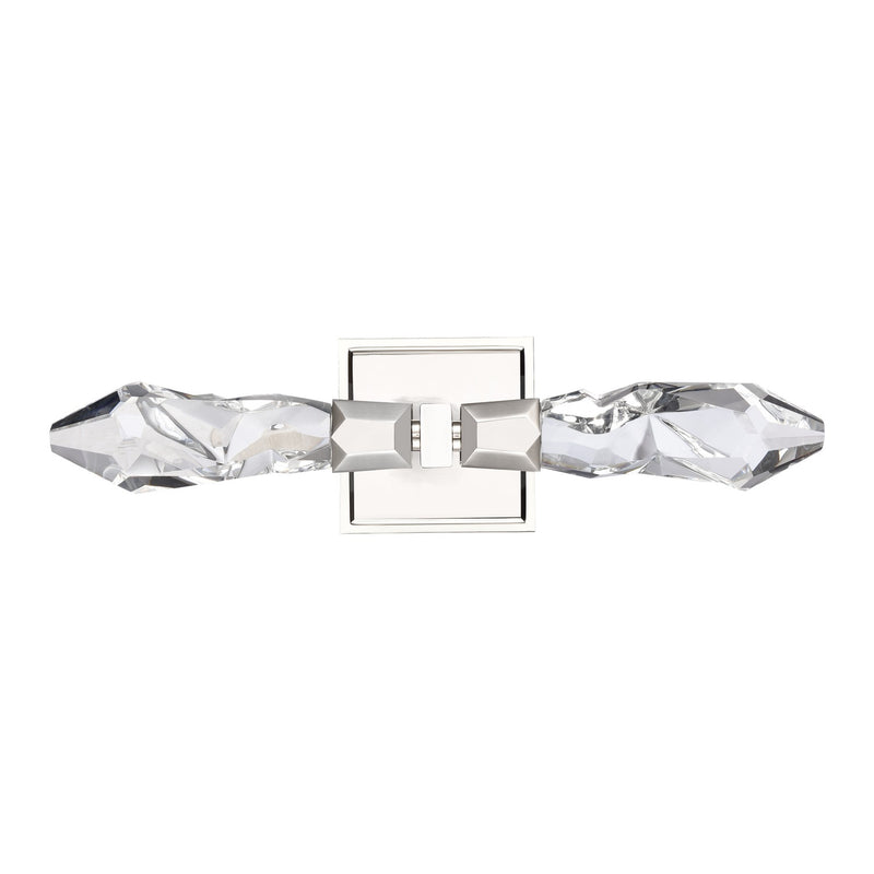 Zeev Lighting WS11411-LED-2-PN LED Wall Sconce, Polished Nickel
