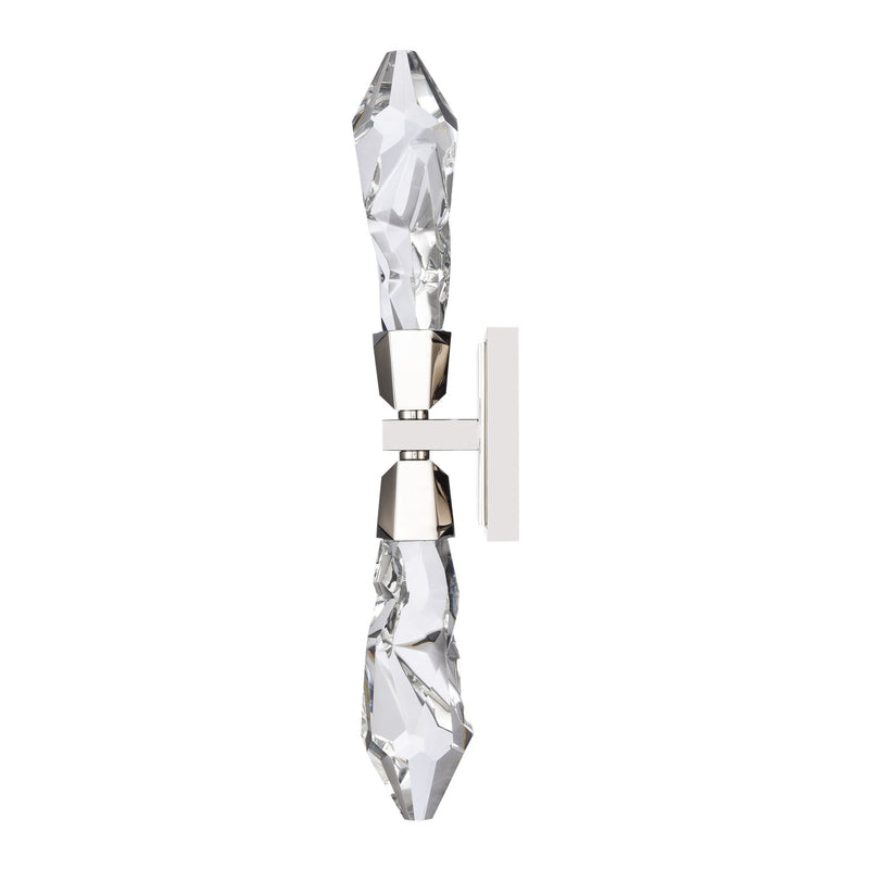 Zeev Lighting WS11411-LED-2-PN LED Wall Sconce, Polished Nickel