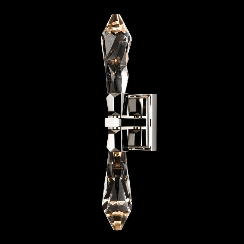 Zeev Lighting WS11411-LED-2-PN LED Wall Sconce, Polished Nickel