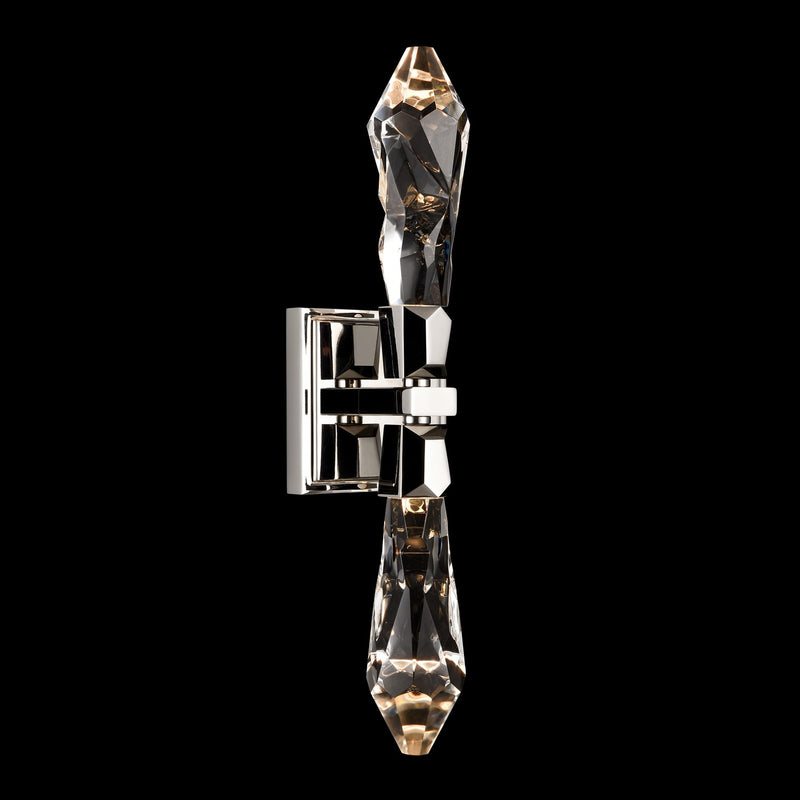Zeev Lighting WS11411-LED-2-PN LED Wall Sconce, Polished Nickel
