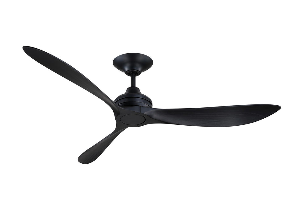 Fanimation FPD6725BL 60" Ceiling Fan, Black