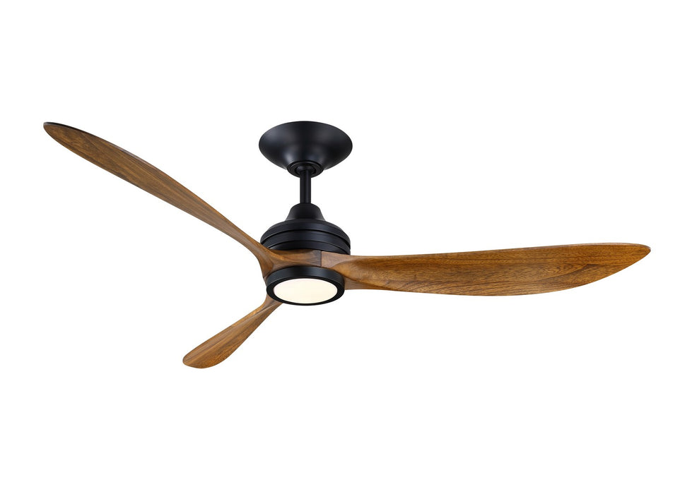 Fanimation FPD6725BLK 60" Ceiling Fan, Black