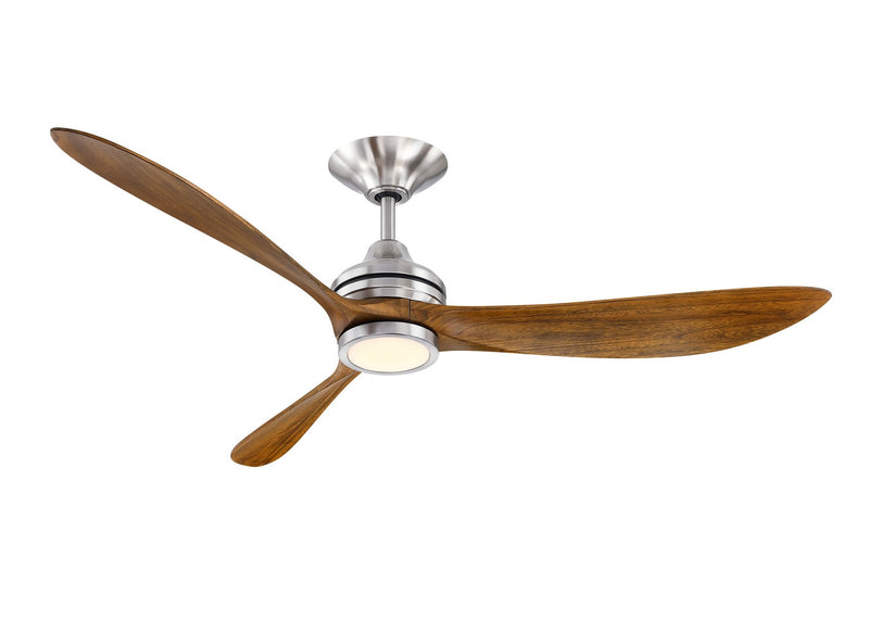 Fanimation FPD6725BNK 60" Ceiling Fan, Brushed Nickel
