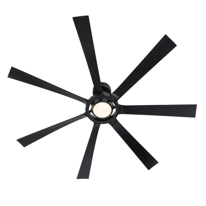 Fanimation FPD7060BL 60" Ceiling Fan, Black