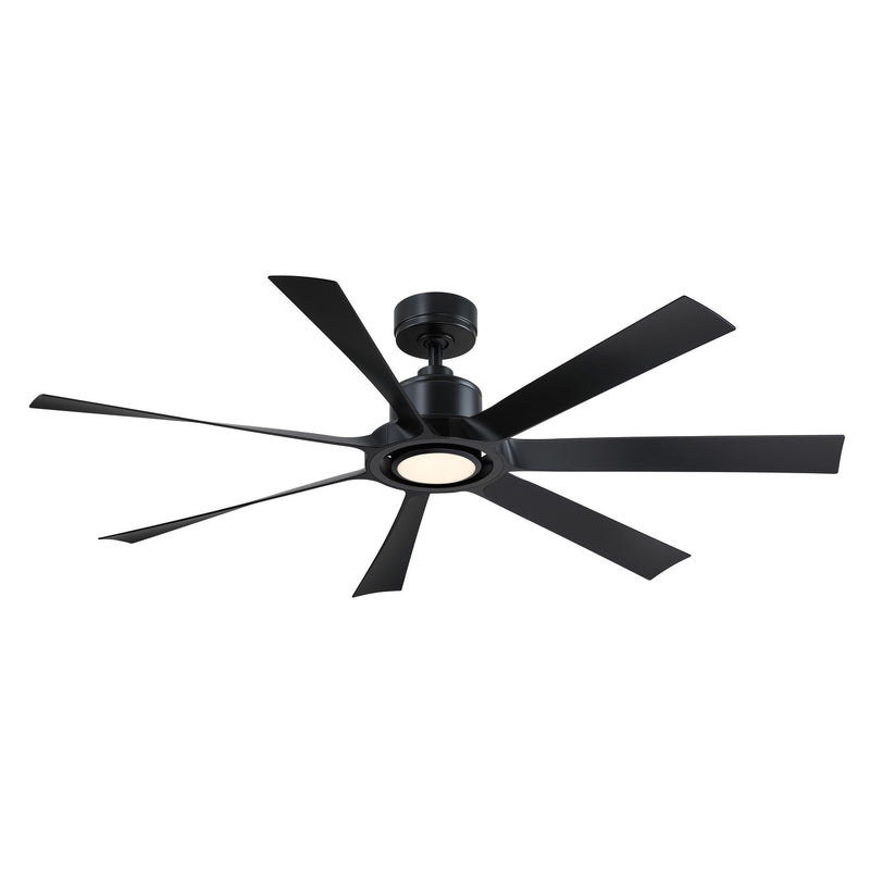 Fanimation FPD7060BL 60" Ceiling Fan, Black