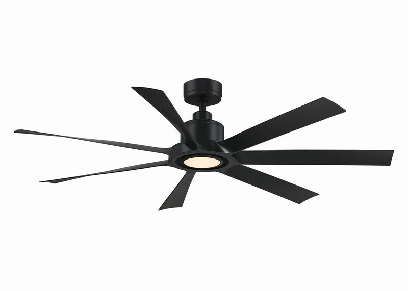Fanimation FPD7060BL 60" Ceiling Fan, Black