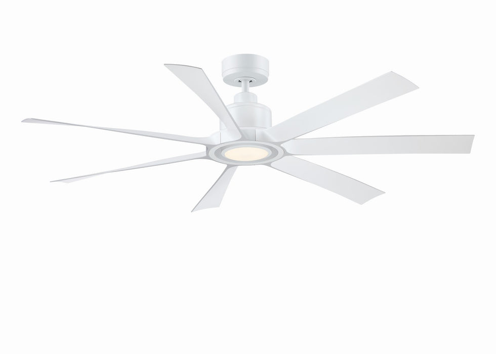 Fanimation FPD7060MW 60" Ceiling Fan, Matte White