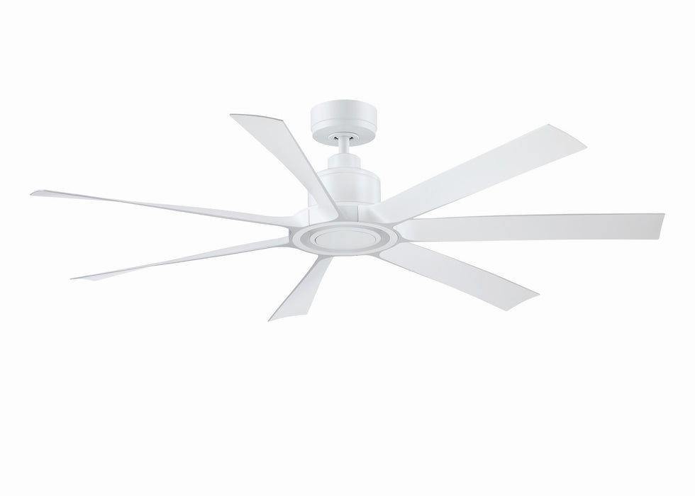 Fanimation FPD7060MW 60" Ceiling Fan, Matte White
