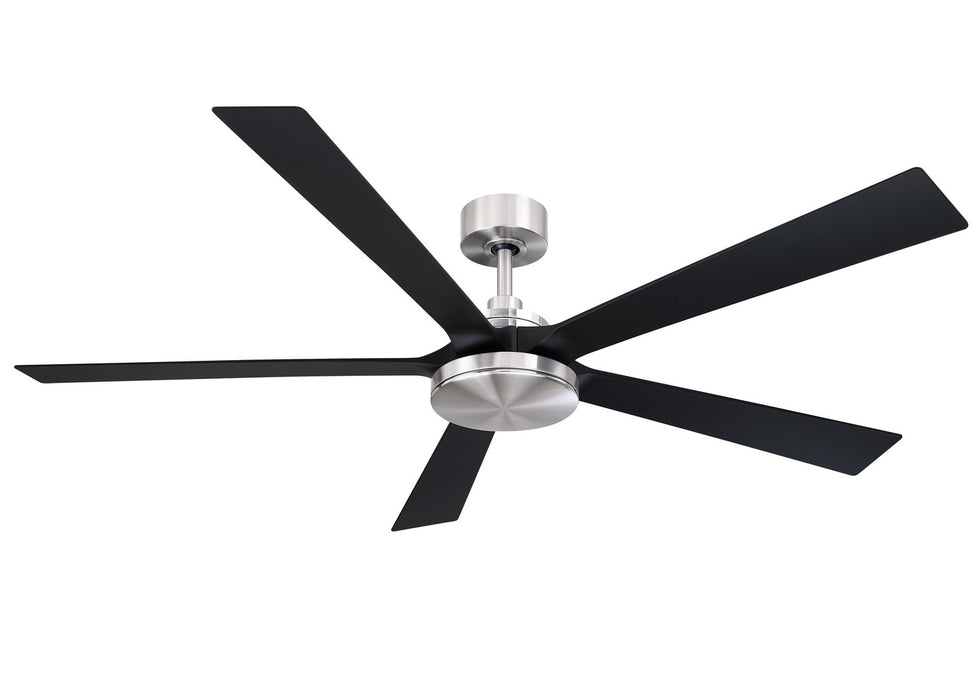 Fanimation FPD8564BN 64" Ceiling Fan, Brushed Nickel
