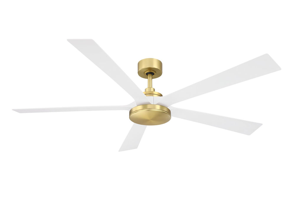Fanimation FPD8564BS 64" Ceiling Fan, Brushed Satin Brass
