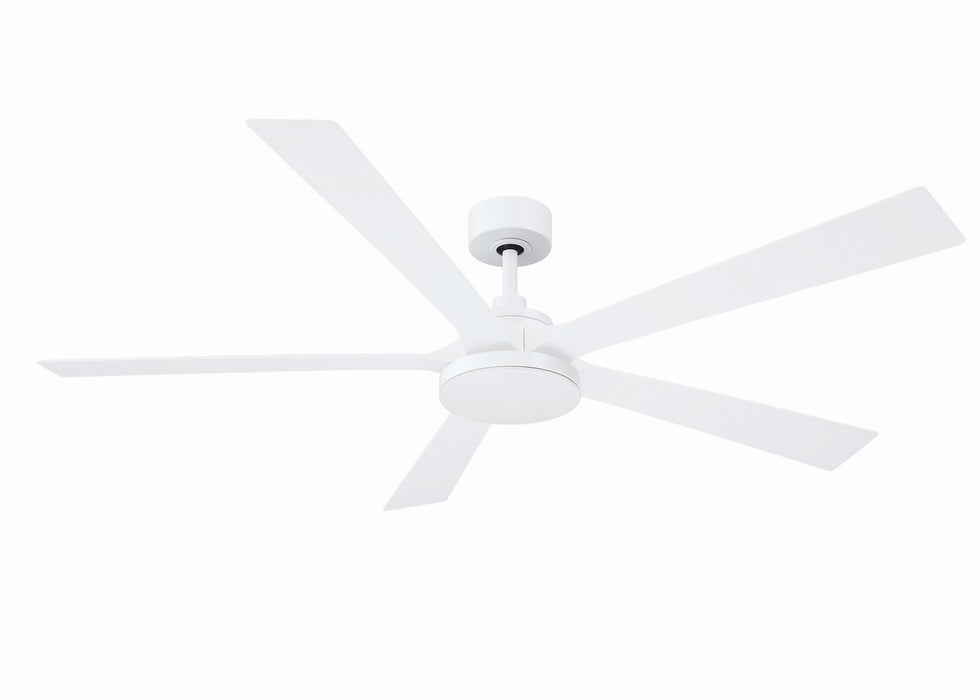 Fanimation FPD8564MW 64" Ceiling Fan, Matte White