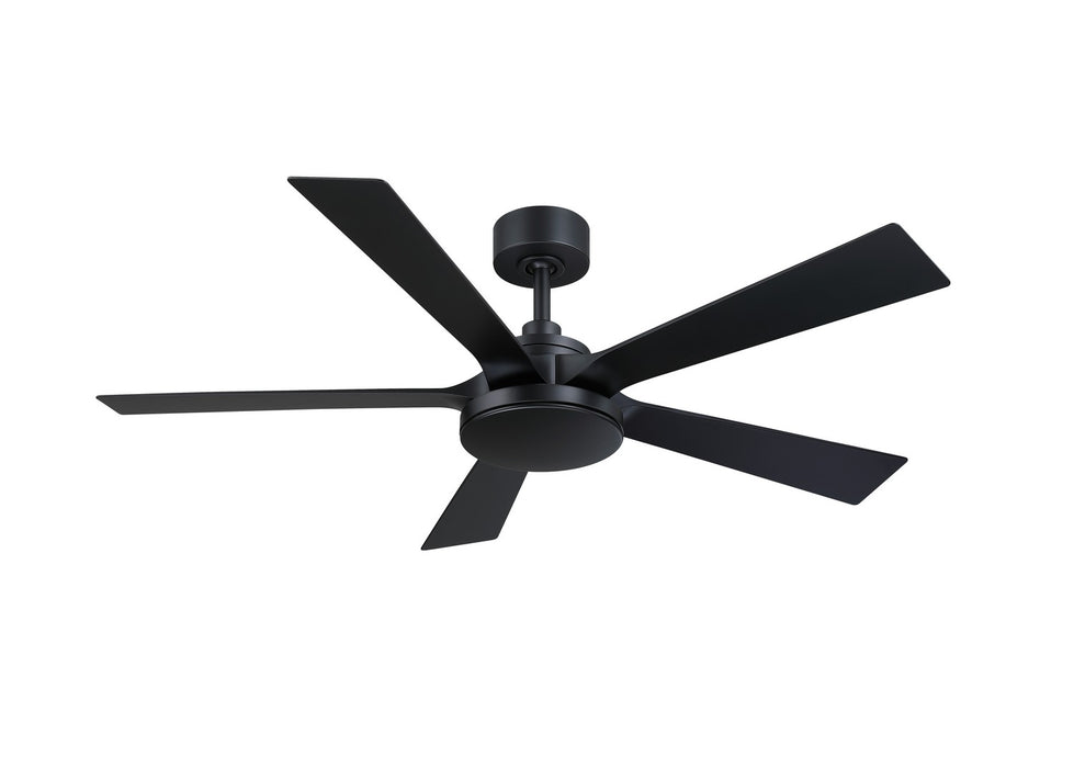 Fanimation FPD8570BL 52" Ceiling Fan, Black