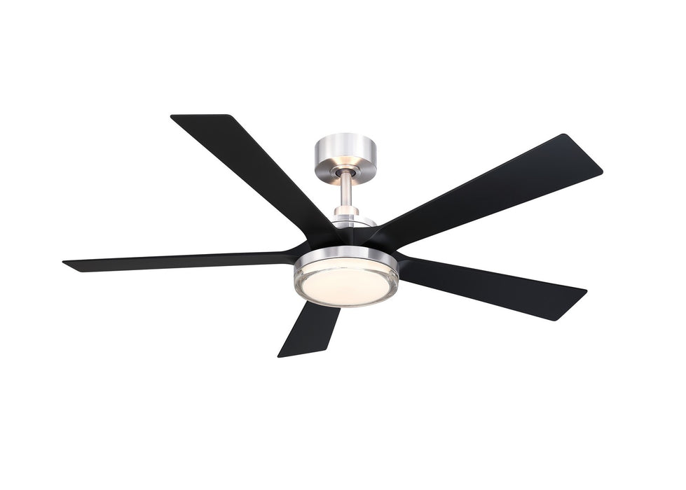 Fanimation FPD8570BN 52" Ceiling Fan, Brushed Nickel
