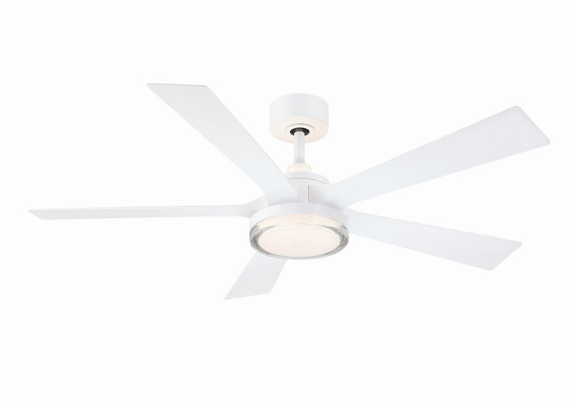 Fanimation FPD8570MW 52" Ceiling Fan, Matte White