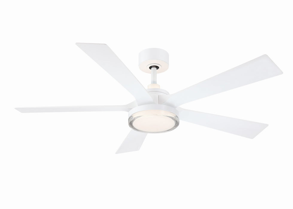 Fanimation FPD8570MW 52" Ceiling Fan, Matte White
