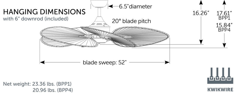 Fanimation MAD3250BN DC Motor, Brushed Nickel